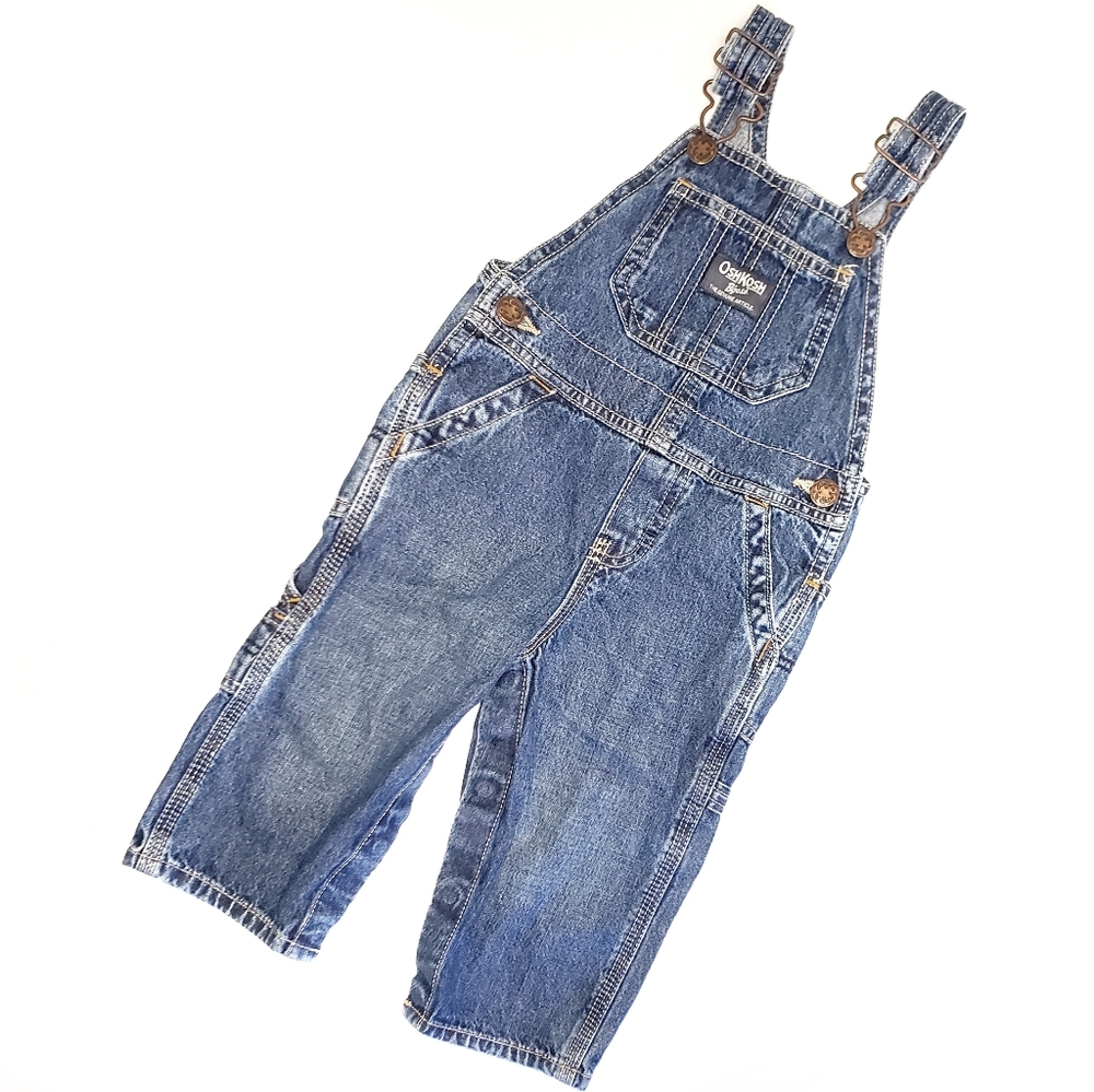 Oshkosh Bgosh Jean Denim Overall Pants Unisex